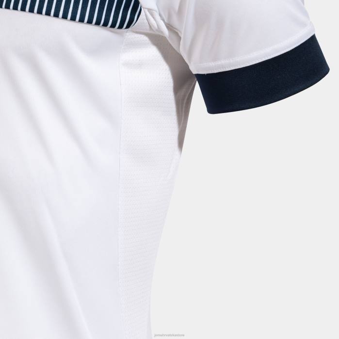 hr Joma majica kratkih rukava eko supernova bijela tamnoplava 6FVN222 muškarci