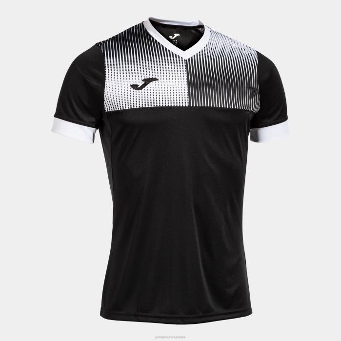 hr Joma majica kratkih rukava eko supernova crno bijeli 6FVN612 muškarci