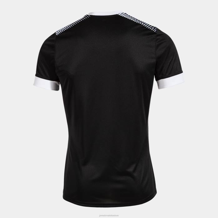 hr Joma majica kratkih rukava eko supernova crno bijeli 6FVN612 muškarci