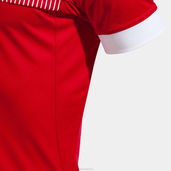 hr Joma majica kratkih rukava eko supernova crveno bijelo 6FVN1188 muškarci