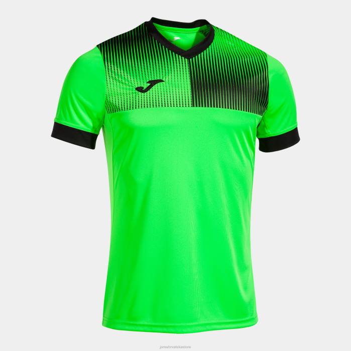 hr Joma majica kratkih rukava eko supernova fluorescentno zelena crna 6FVN911 muškarci