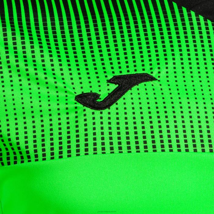 hr Joma majica kratkih rukava eko supernova fluorescentno zelena crna 6FVN911 muškarci