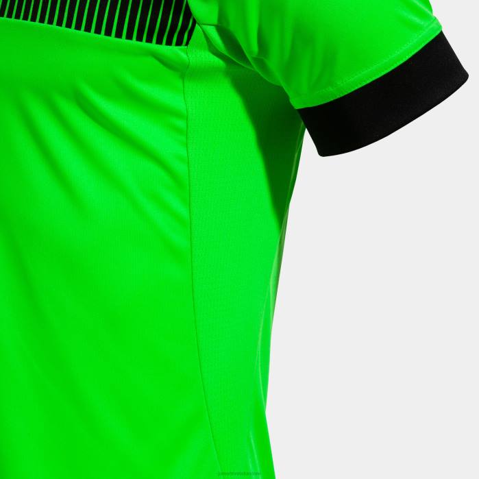hr Joma majica kratkih rukava eko supernova fluorescentno zelena crna 6FVN911 muškarci