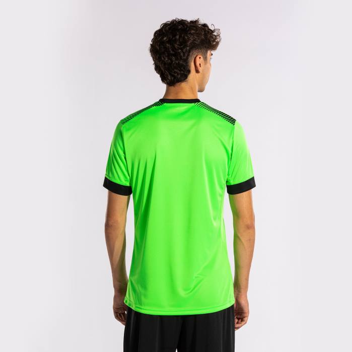 hr Joma majica kratkih rukava eko supernova fluorescentno zelena crna 6FVN911 muškarci