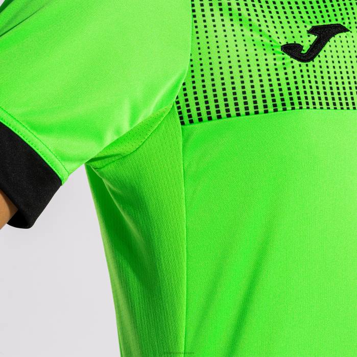 hr Joma majica kratkih rukava eko supernova fluorescentno zelena crna 6FVN911 muškarci