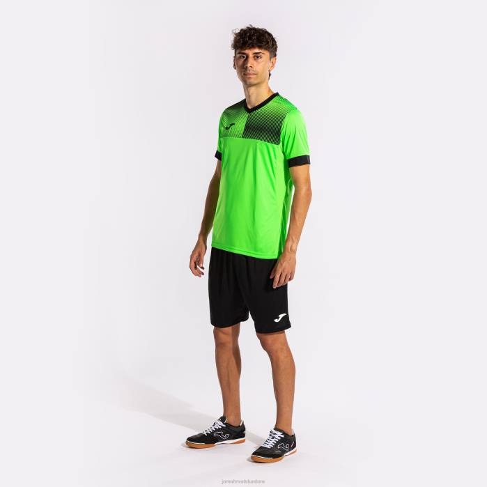 hr Joma majica kratkih rukava eko supernova fluorescentno zelena crna 6FVN911 muškarci