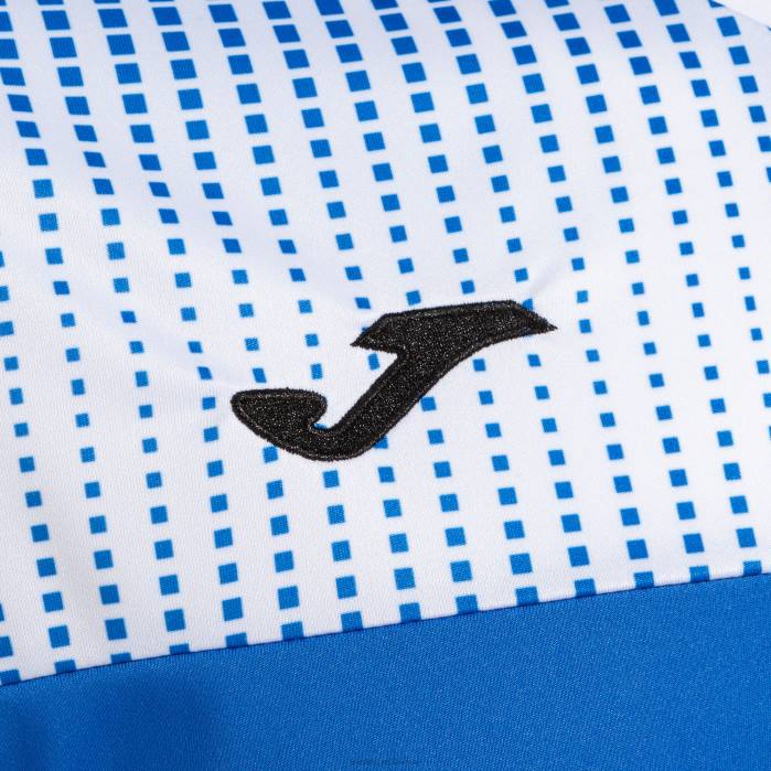 hr Joma majica kratkih rukava eko supernova kraljevsko plava bijela 6FVN4474 muškarci