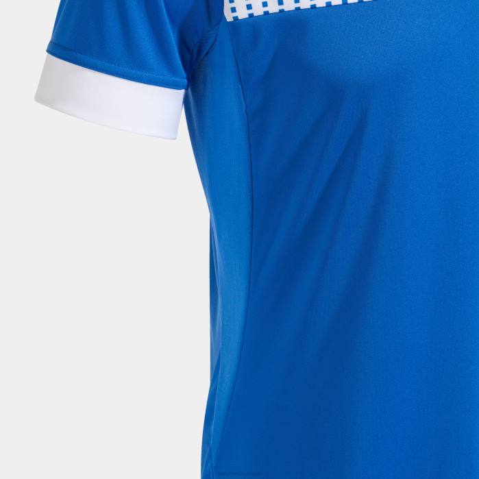 hr Joma majica kratkih rukava eko supernova kraljevsko plava bijela 6FVN4474 muškarci