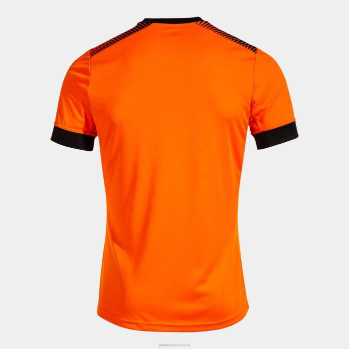 hr Joma majica kratkih rukava eko supernova narančasta crna 6FVN181 muškarci