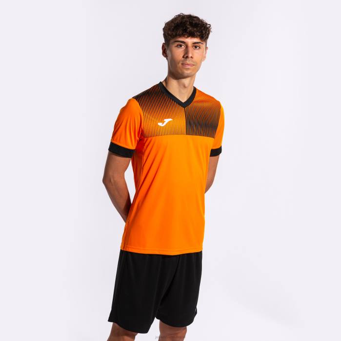 hr Joma majica kratkih rukava eko supernova narančasta crna 6FVN181 muškarci