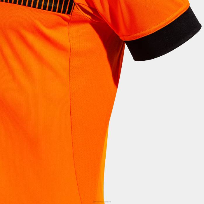hr Joma majica kratkih rukava eko supernova narančasta crna 6FVN181 muškarci