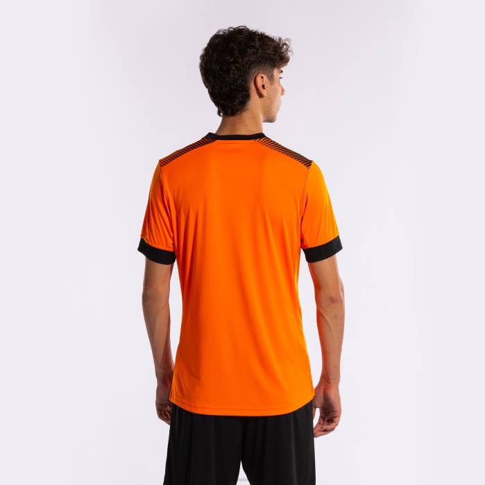 hr Joma majica kratkih rukava eko supernova narančasta crna 6FVN181 muškarci
