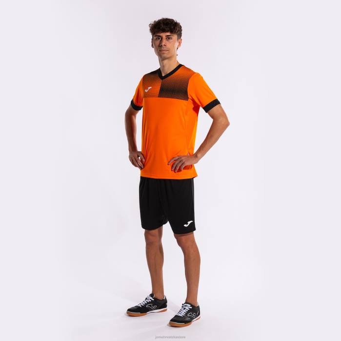 hr Joma majica kratkih rukava eko supernova narančasta crna 6FVN181 muškarci