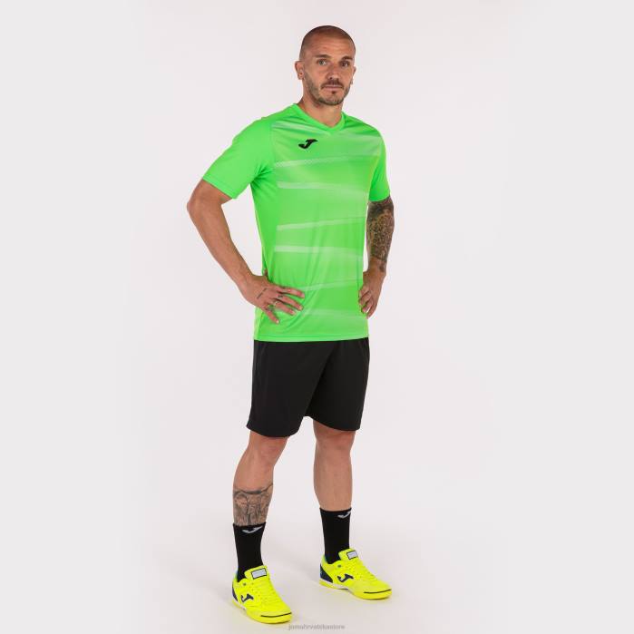 hr Joma majica kratkih rukava grafity ii fluorescentno zelena 6FVN3548 muškarci