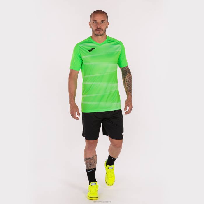 hr Joma majica kratkih rukava grafity ii fluorescentno zelena 6FVN3548 muškarci