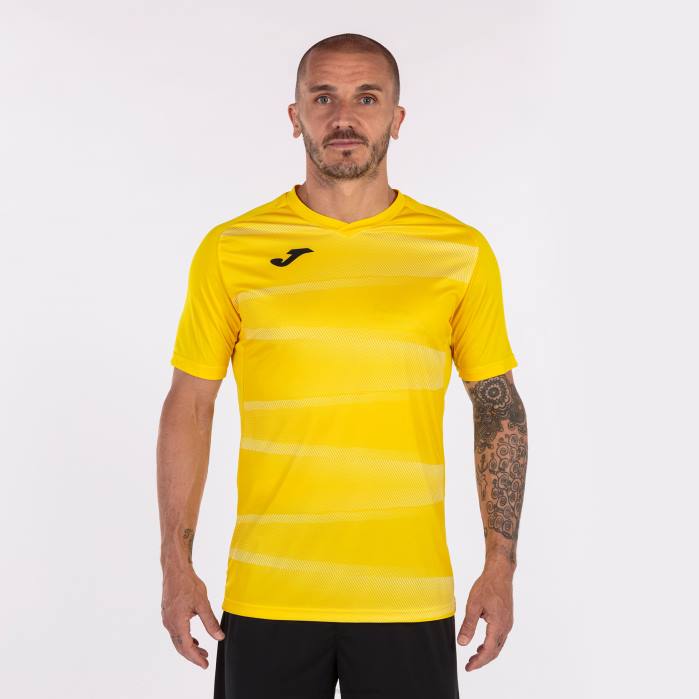hr Joma majica kratkih rukava grafity ii žuta boja 6FVN4255 muškarci
