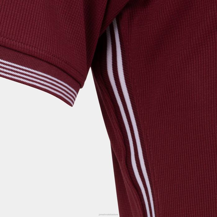 hr Joma majica kratkih rukava kampus iii tamnocrvena 6FVN4430 muškarci