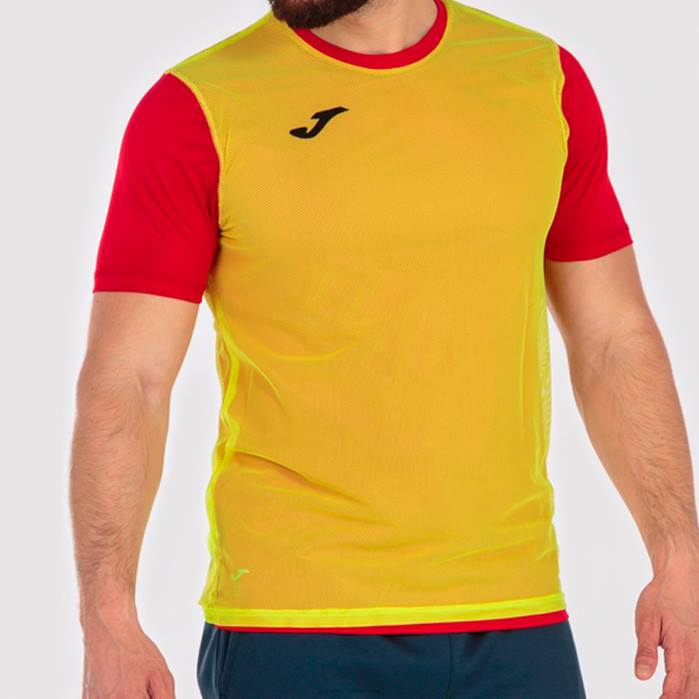 hr Joma majica kratkih rukava kombi crveno žuto 6FVN4580 muškarci