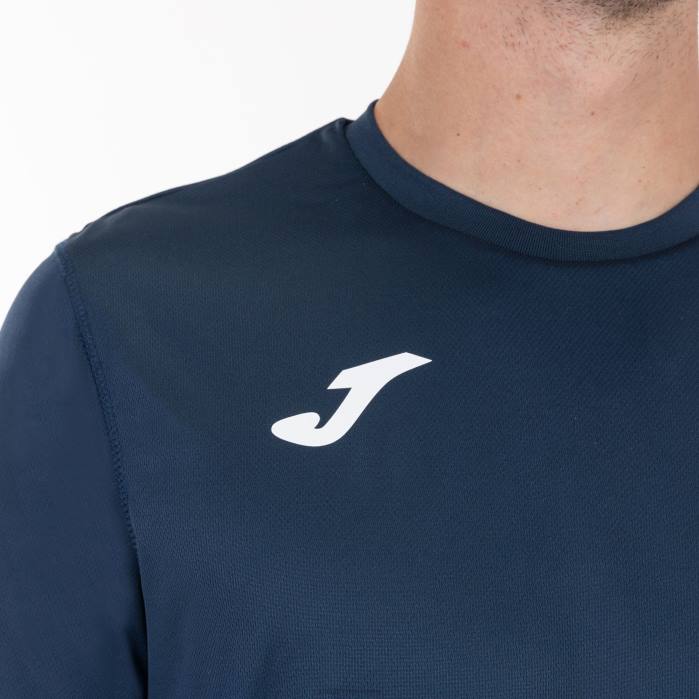hr Joma majica kratkih rukava kombi tamnoplava žuta 6FVN317 muškarci