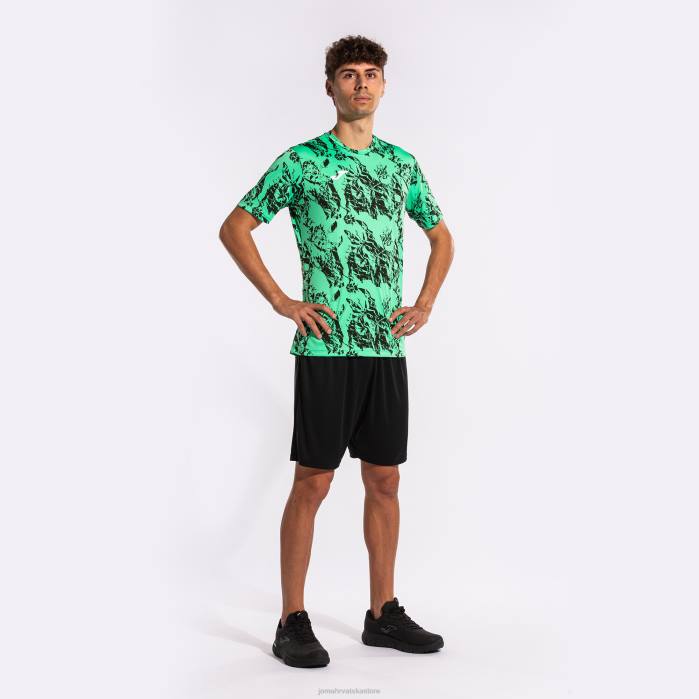 hr Joma majica kratkih rukava lav zeleno crno 6FVN607 muškarci