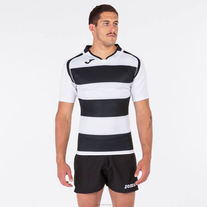 hr Joma majica kratkih rukava prorugby ii crno bijeli 6FVN3228 muškarci