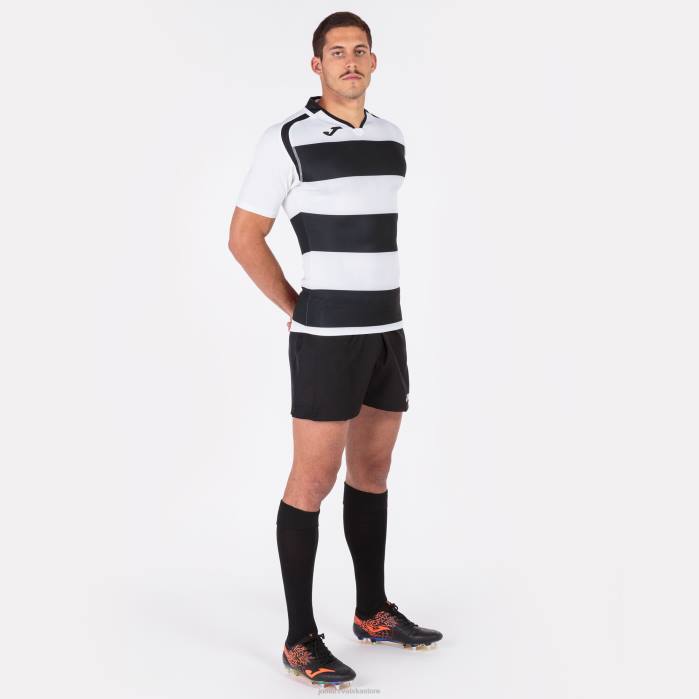 hr Joma majica kratkih rukava prorugby ii crno bijeli 6FVN3228 muškarci