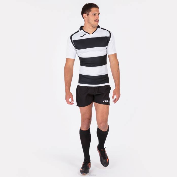 hr Joma majica kratkih rukava prorugby ii crno bijeli 6FVN3228 muškarci