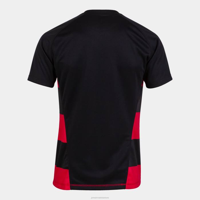 hr Joma majica kratkih rukava prorugby ii crno crvena 6FVN1431 muškarci
