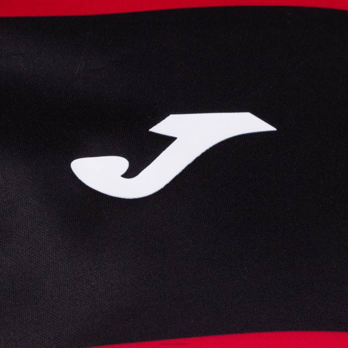 hr Joma majica kratkih rukava prorugby ii crno crvena 6FVN1431 muškarci