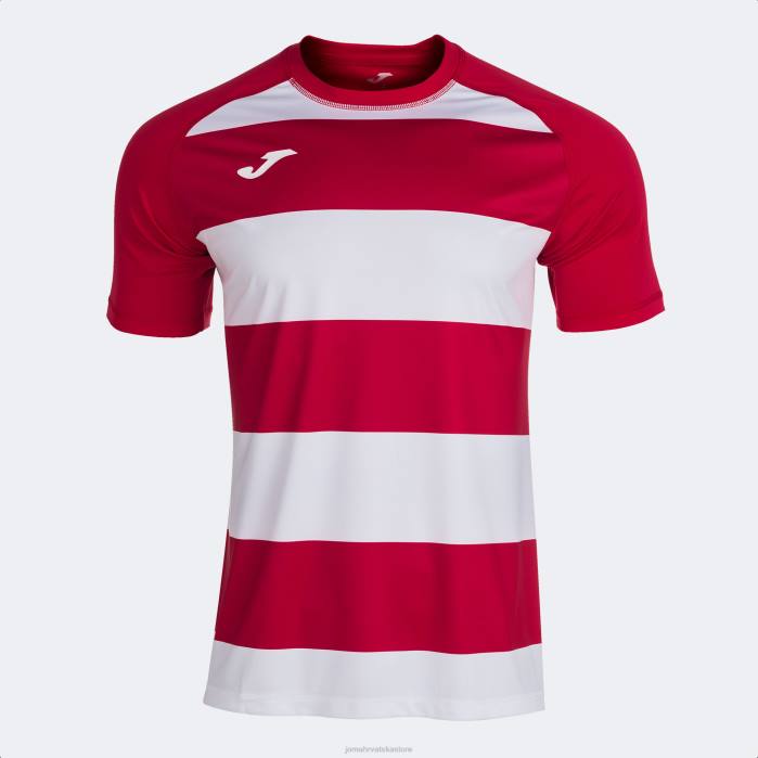hr Joma majica kratkih rukava prorugby ii crveno bijelo 6FVN4257 muškarci