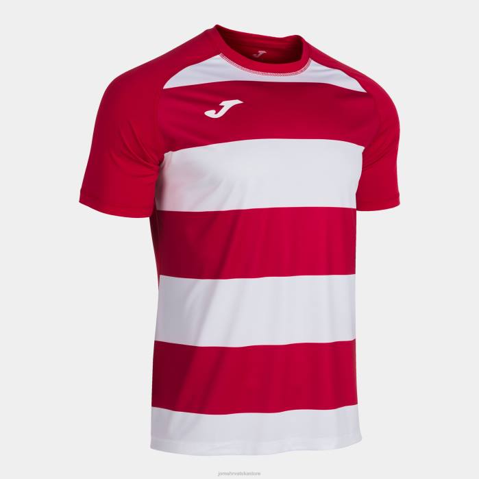 hr Joma majica kratkih rukava prorugby ii crveno bijelo 6FVN4257 muškarci