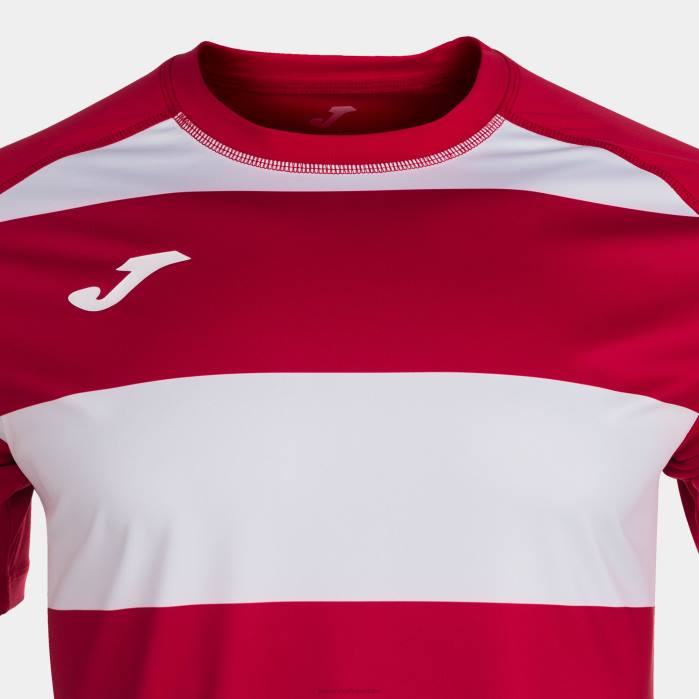 hr Joma majica kratkih rukava prorugby ii crveno bijelo 6FVN4257 muškarci