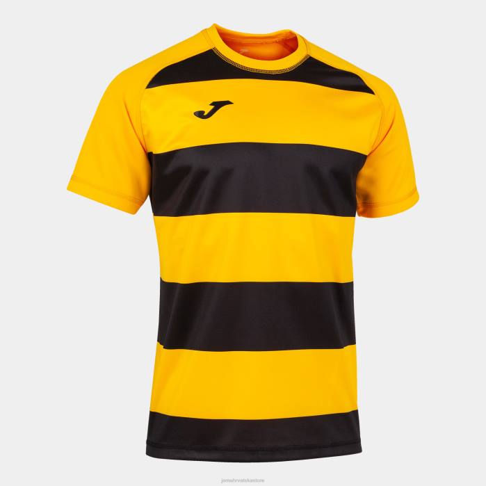 hr Joma majica kratkih rukava prorugby ii jantarno crna 6FVN3057 muškarci