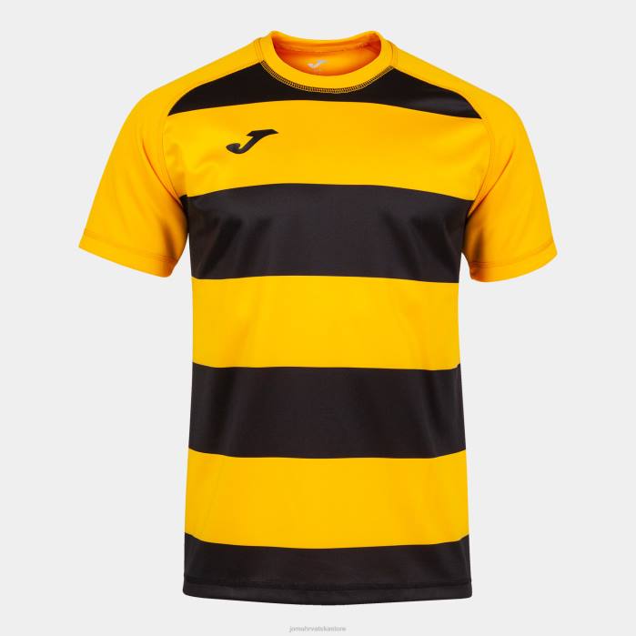 hr Joma majica kratkih rukava prorugby ii jantarno crna 6FVN3057 muškarci
