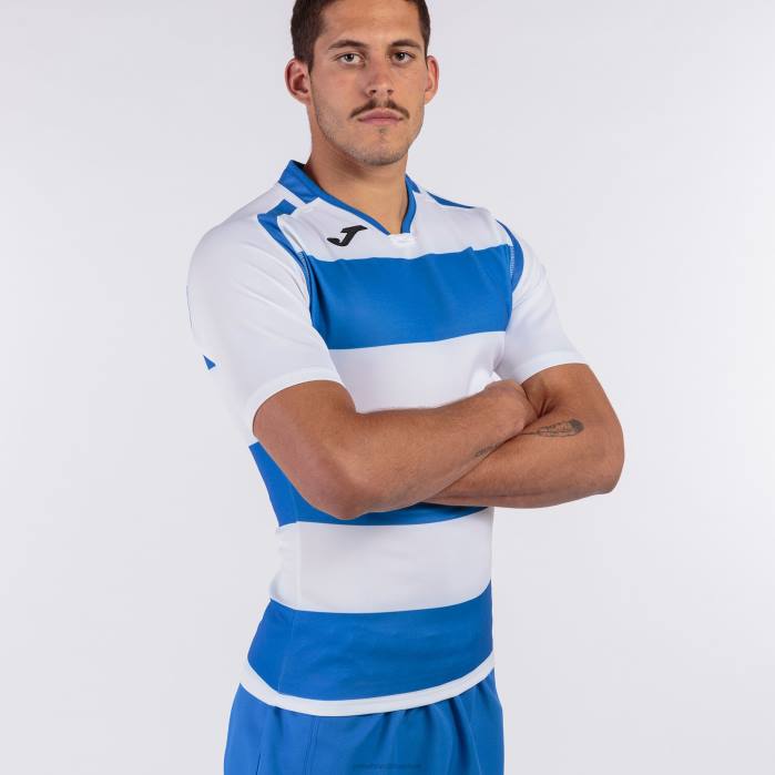 hr Joma majica kratkih rukava prorugby ii kraljevsko plava bijela 6FVN2935 muškarci