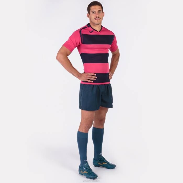 hr Joma majica kratkih rukava prorugby ii ljubičasto ružičasta 6FVN830 muškarci