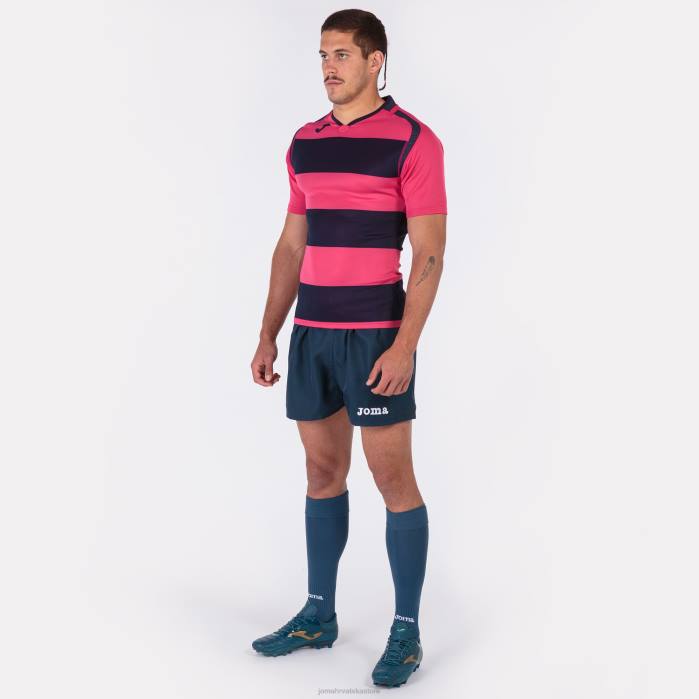 hr Joma majica kratkih rukava prorugby ii ljubičasto ružičasta 6FVN830 muškarci