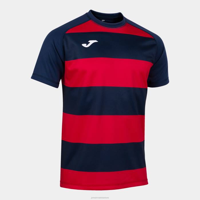 hr Joma majica kratkih rukava prorugby ii tamnoplava crvena 6FVN3108 muškarci