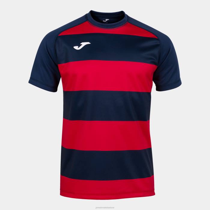 hr Joma majica kratkih rukava prorugby ii tamnoplava crvena 6FVN3108 muškarci