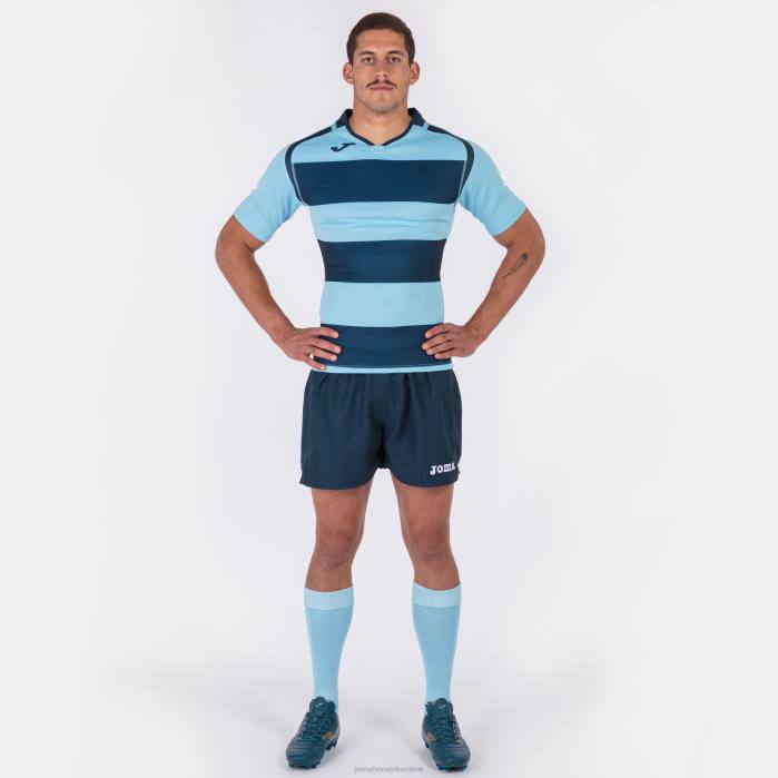 hr Joma majica kratkih rukava prorugby ii tamnoplava nebesko plava 6FVN3359 muškarci