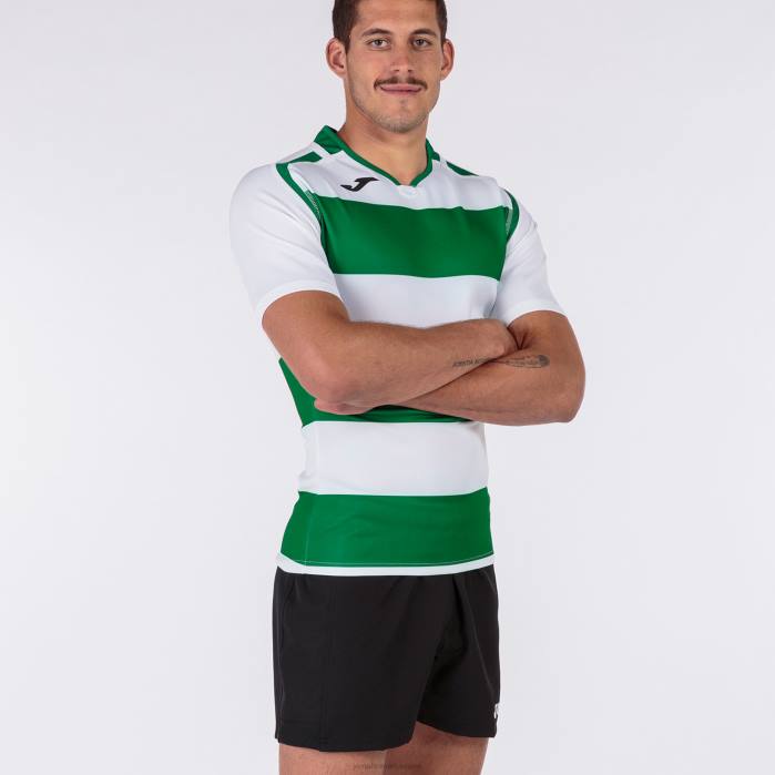 hr Joma majica kratkih rukava prorugby ii zeleno bijela 6FVN764 muškarci