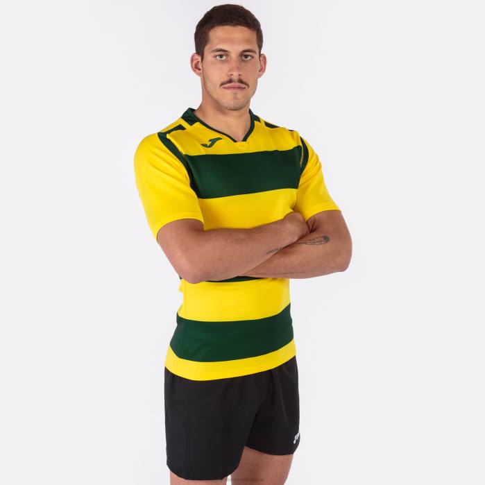 hr Joma majica kratkih rukava prorugby ii zeleno žuto 6FVN4699 muškarci