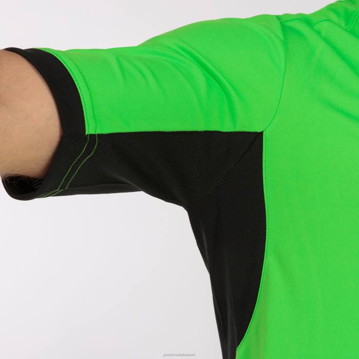 hr Joma majica kratkih rukava prvenstvo iv limeta crna 6FVN289 muškarci