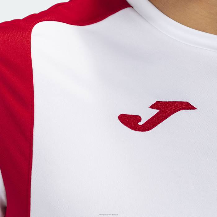 hr Joma majica kratkih rukava prvenstvo v bijelo crveno 6FVN553 muškarci