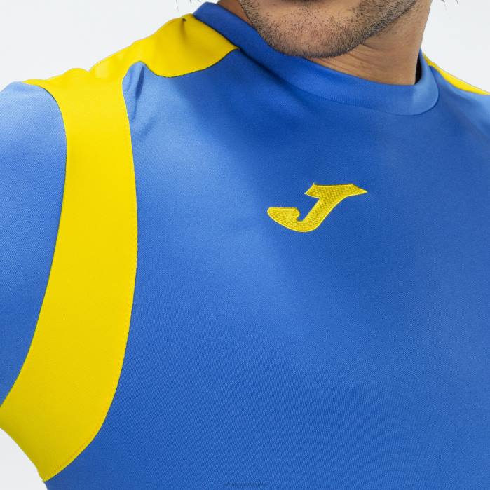 hr Joma majica kratkih rukava prvenstvo v kraljevsko plava žuta 6FVN3468 muškarci