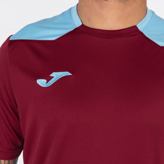 hr Joma majica kratkih rukava prvenstvo vi bordo nebesko plava 6FVN806 muškarci