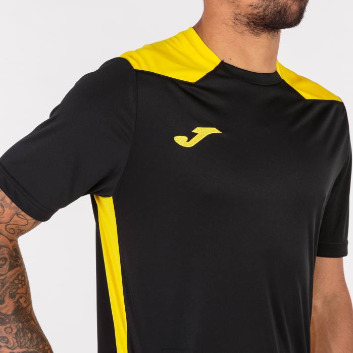 hr Joma majica kratkih rukava prvenstvo vi crno žuta 6FVN3033 muškarci