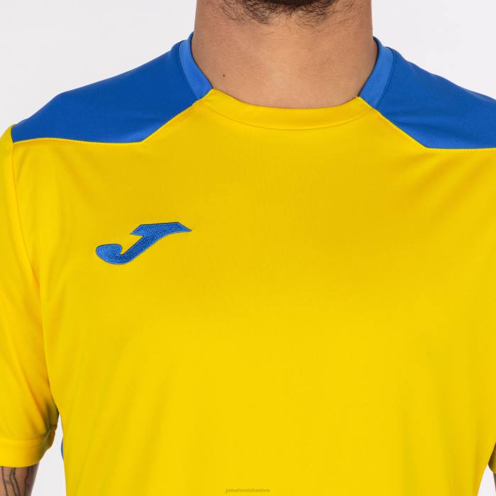 hr Joma majica kratkih rukava prvenstvo vi žuta kraljevsko plava 6FVN3097 muškarci