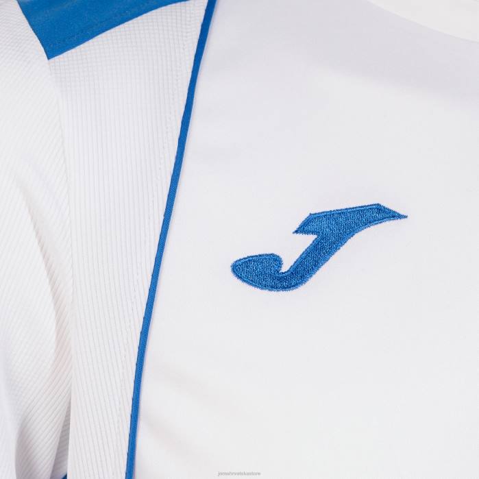 hr Joma majica kratkih rukava prvenstvo vii bijela kraljevsko plava 6FVN2916 muškarci