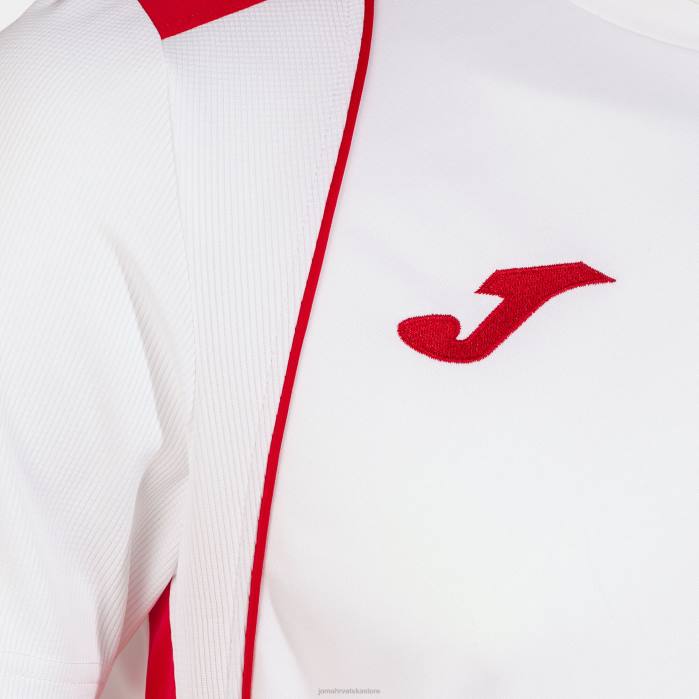 hr Joma majica kratkih rukava prvenstvo vii bijelo crveno 6FVN2910 muškarci